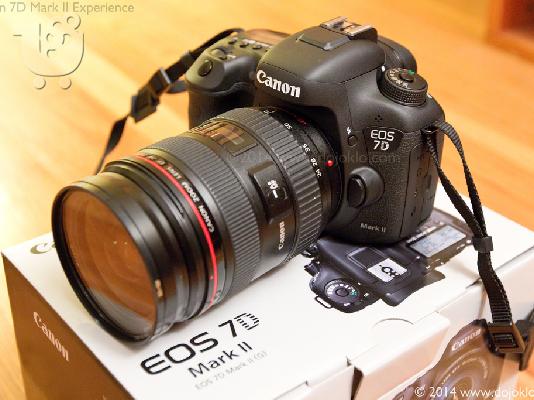 PoulaTo: Canon - DSLR φωτογραφική μηχανή EOS 7D Mark II με την EF-S 18-135mm IS STM Φακός - Μαύρο